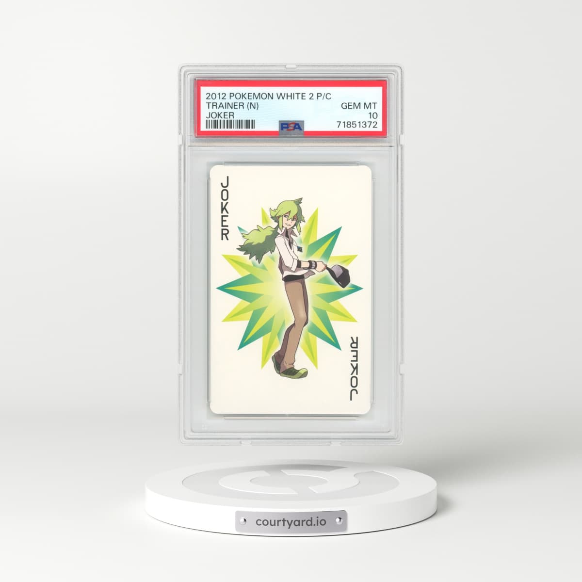 White 2 Playing Cards