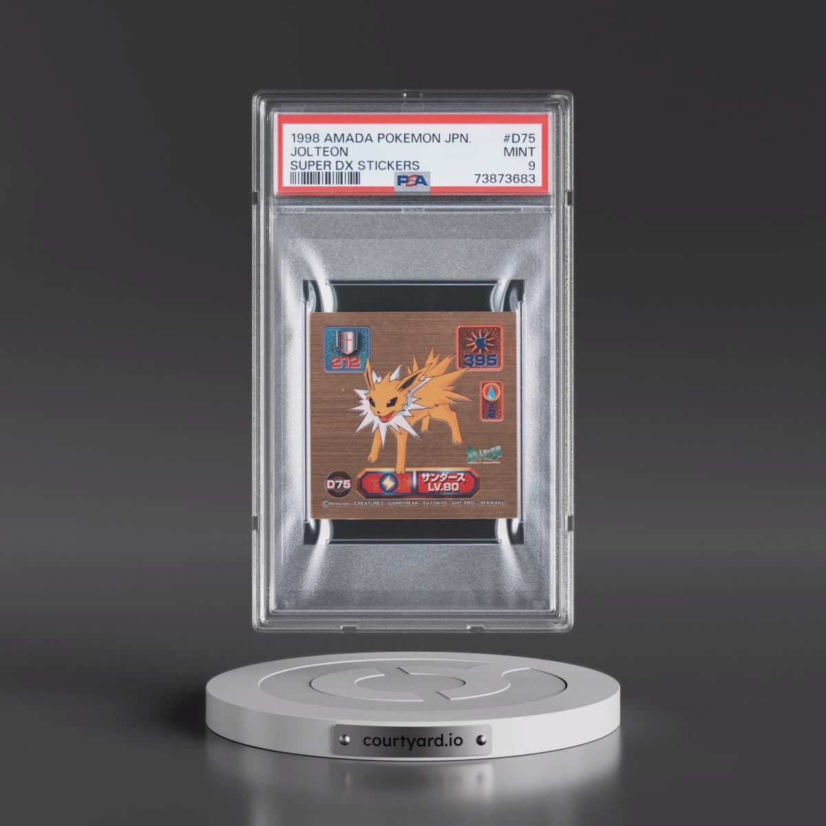 Amada Pokémon Super DX Stickers