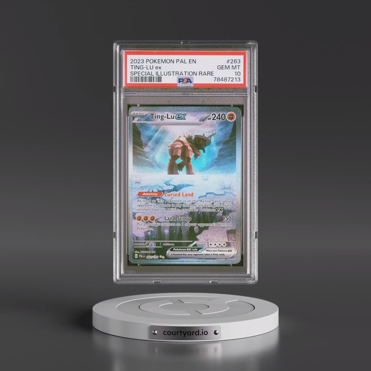 2023 Pokémon Pal EN-Paldea Evolved #263 Ting-LU EX - Holo Special Illustration Rare (PSA 10 GEM MINT)