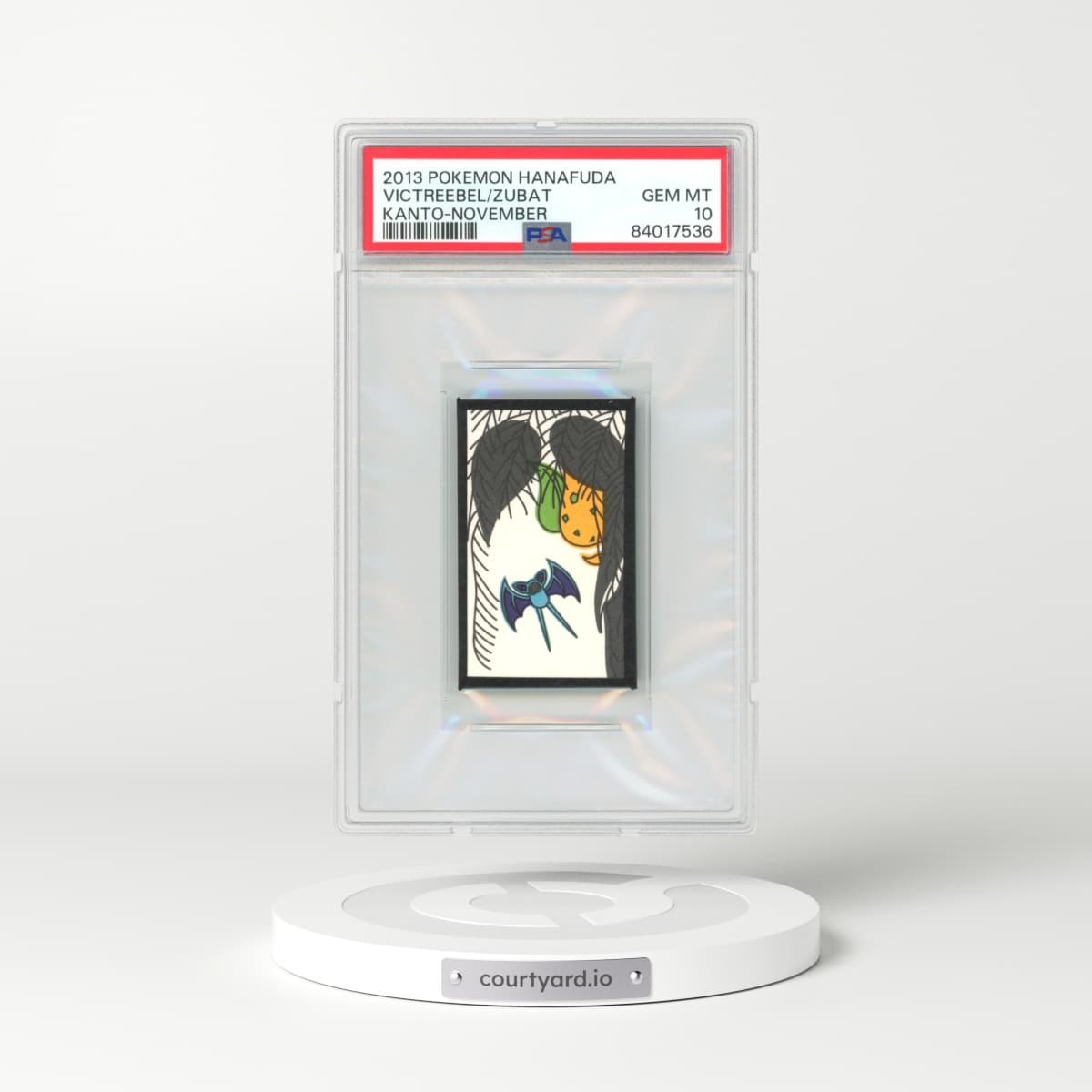 2013 Japanese Hanafuda Kanto Victreebel/Zubat (PSA 10 GEM MINT)