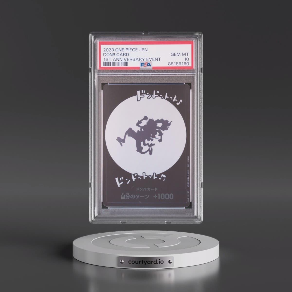 2023 One Piece Japanese Promos Don!! Card - 1st Anniversary Event (PSA 10 GEM MINT)