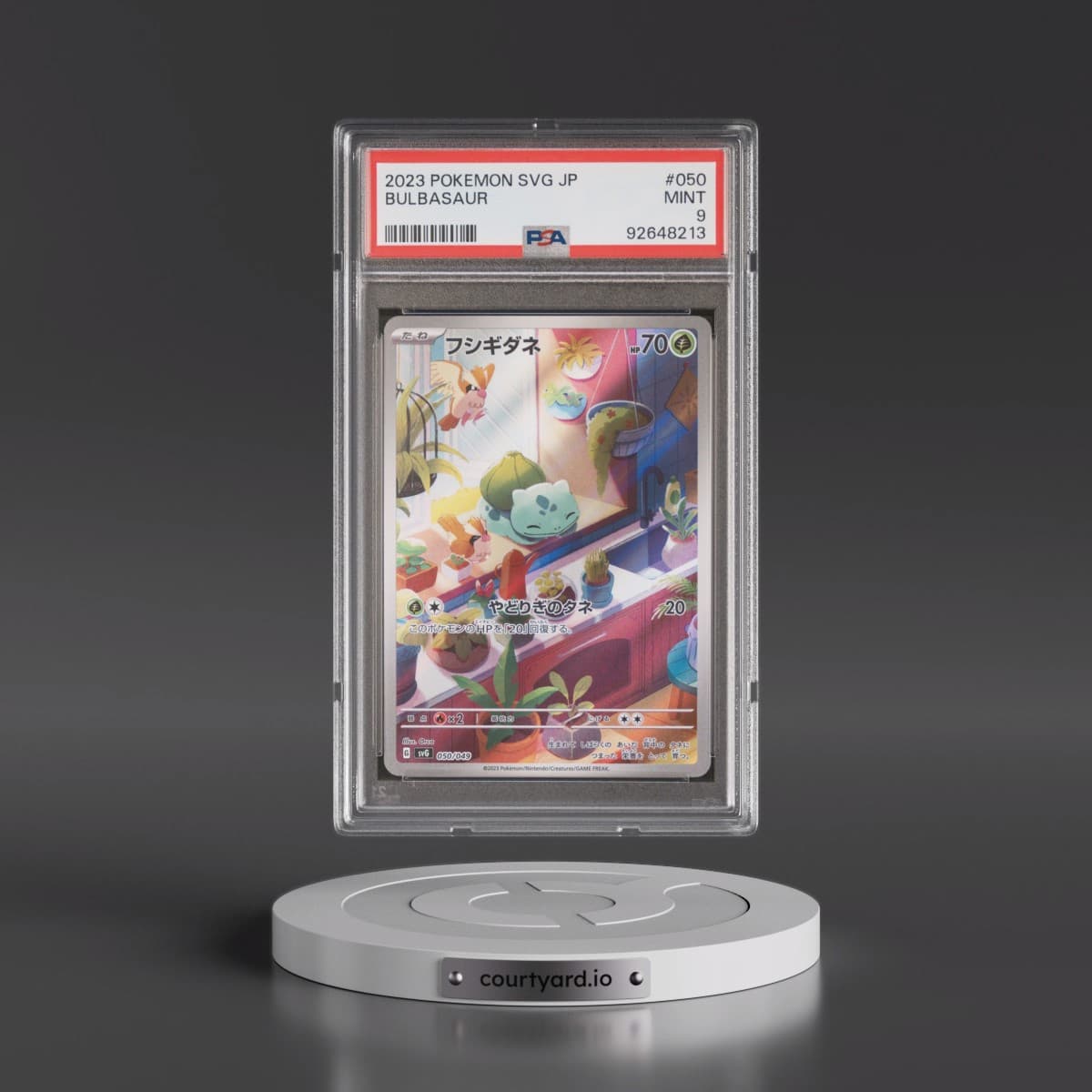 2023 Pokémon Svg-Venusaur & Charizard & Blastoise Special Deck Set EX #050 Bulbasaur (PSA 9 MINT)