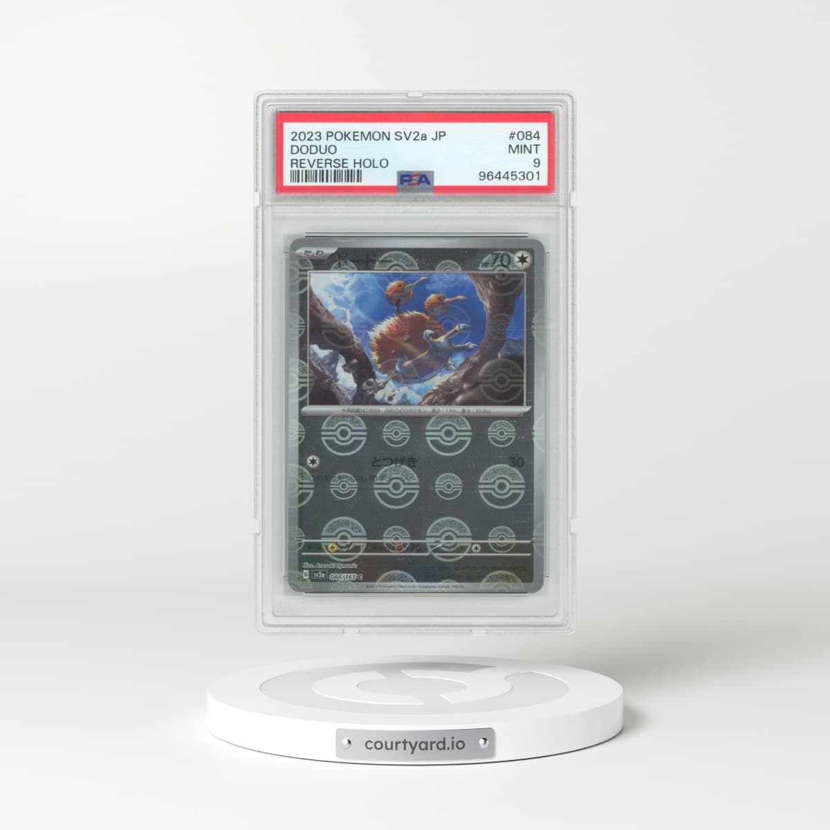 2023 Japanese Pokémon Sv2a-Pokemon 151 #084 Doduo - Reverse Holo (PSA 9 MINT)