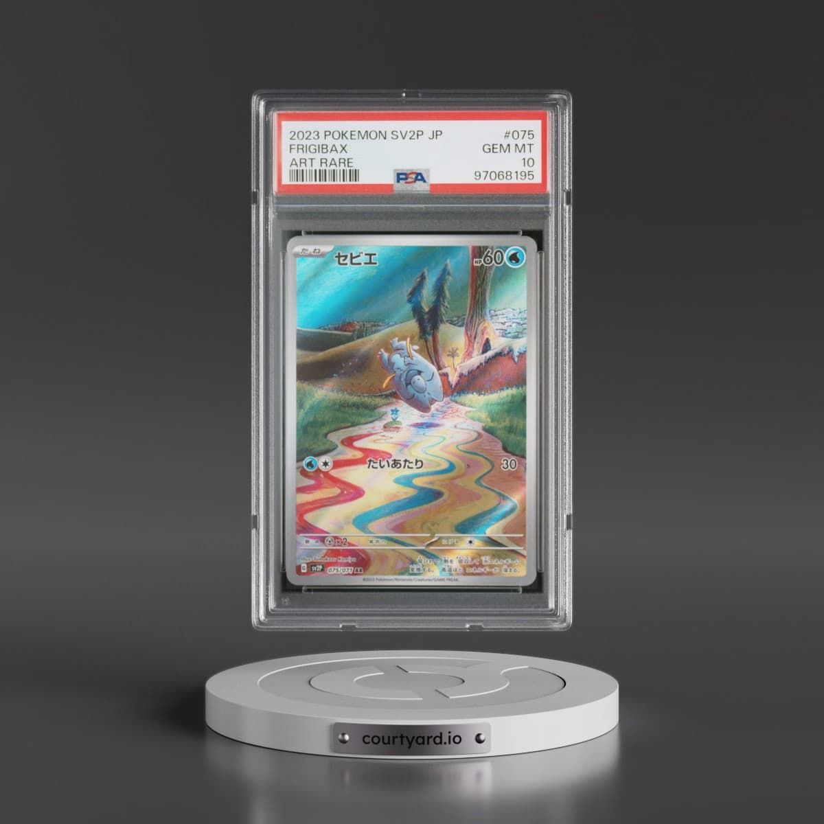 2023 Pokémon Sv2p-Snow Hazard #075 Frigibax - Art Rare (PSA 10 GEM MINT)