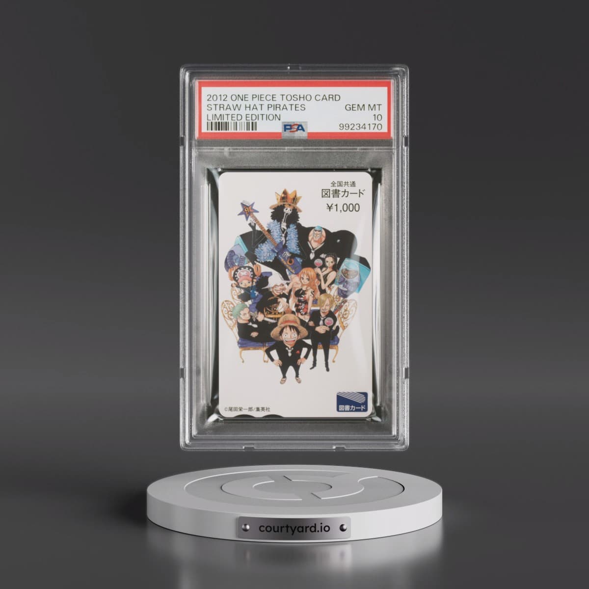 One Piece Tosho Card