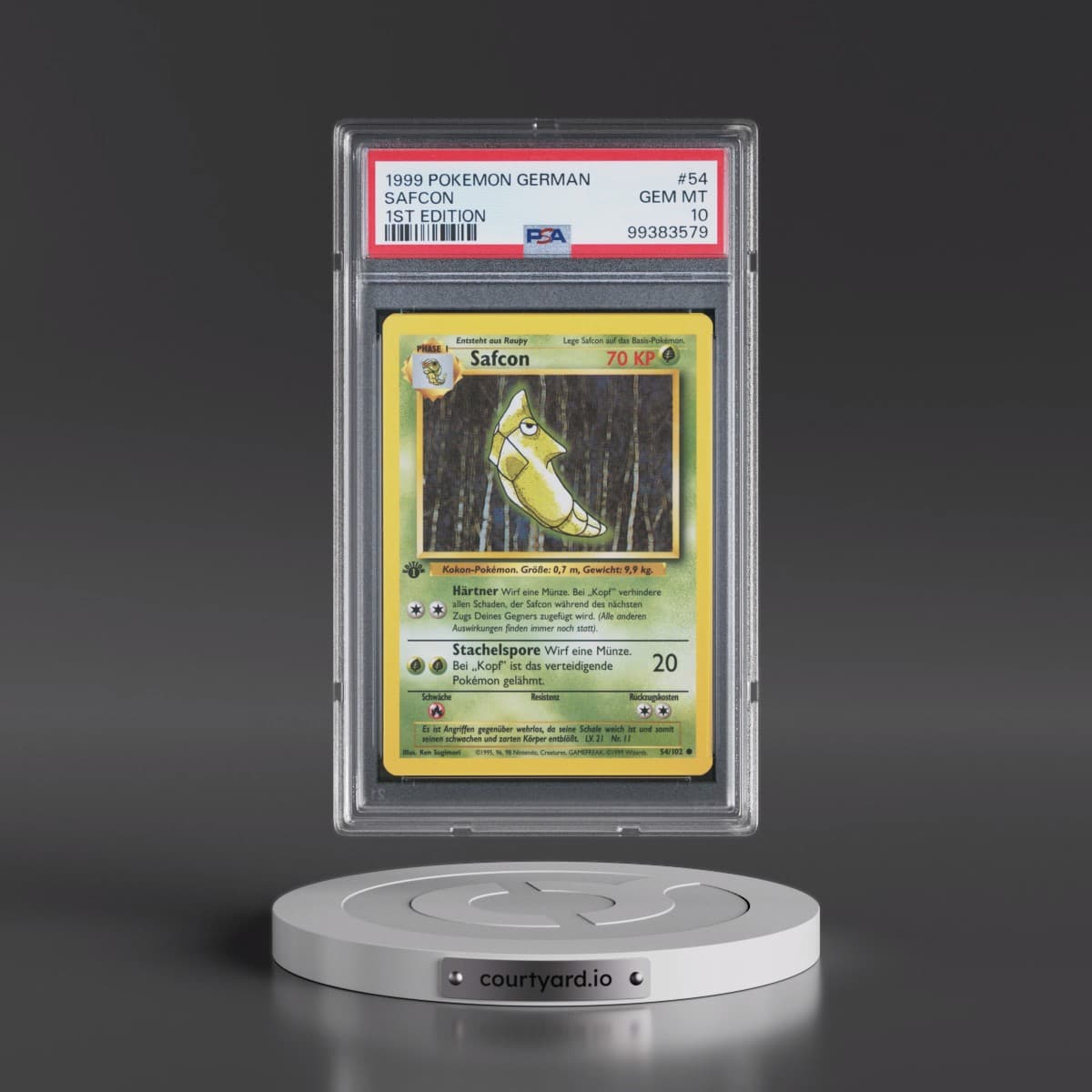 1999 Pokémon #54 Safcon - 1st Edition (PSA 10 GEM MINT)