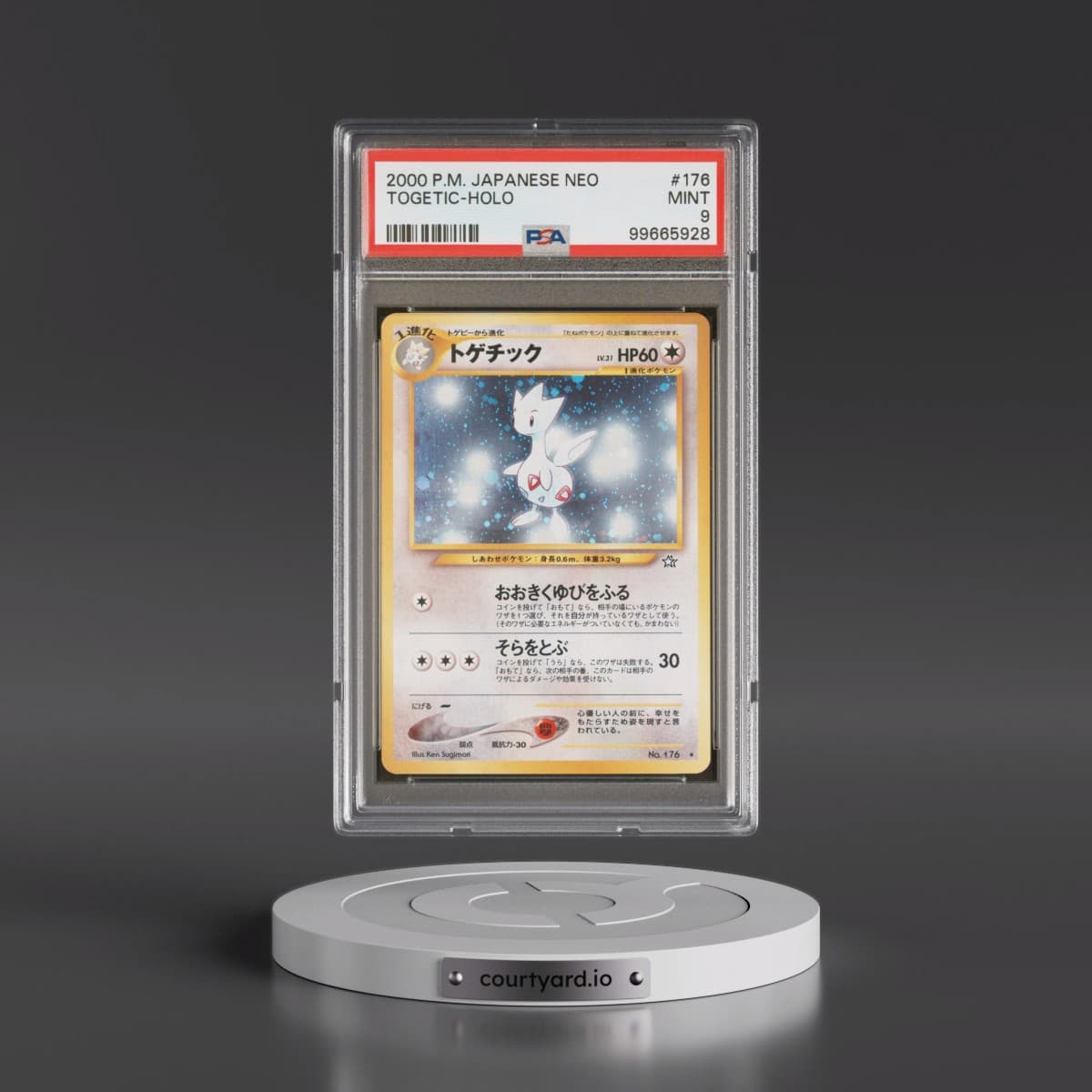 2000 Pokémon Neo #176 Togetic - Holo (PSA 9 MINT)
