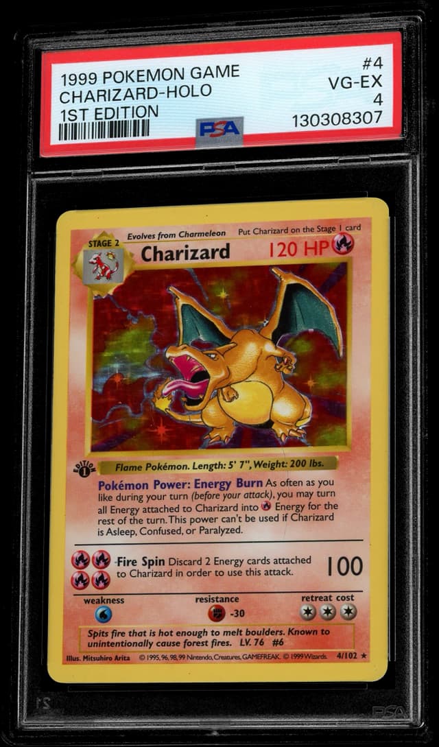 Graded Pokémon card